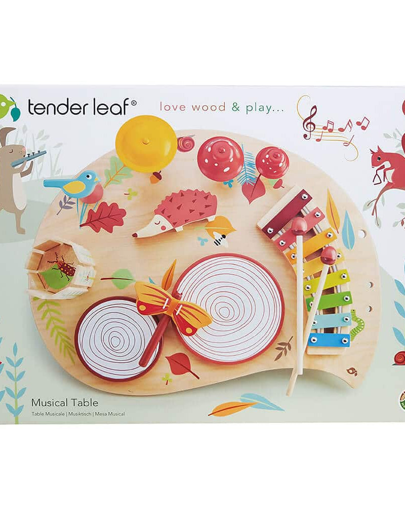 Table musicale Forêt - Jouets musicaux - Boutique LeoLudo - Tender Leaf Toys