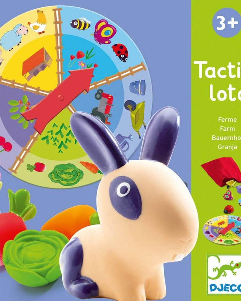 Tactilo Loto - Ferme (bilingue) - Jeux de société - Boutique LeoLudo - Djeco