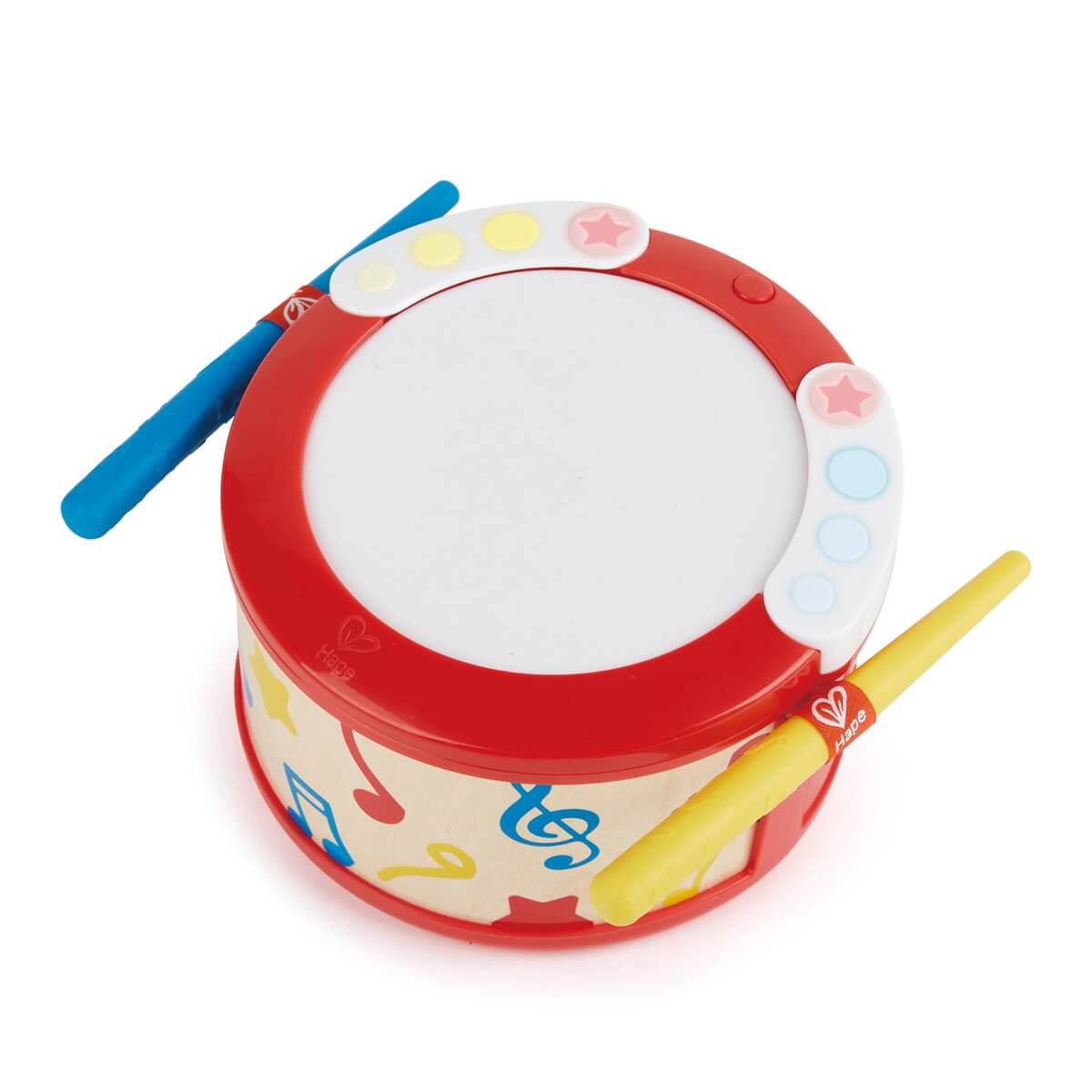 Tambour lumineux d'apprentissage interactif-Hape-Boutique LeoLudo