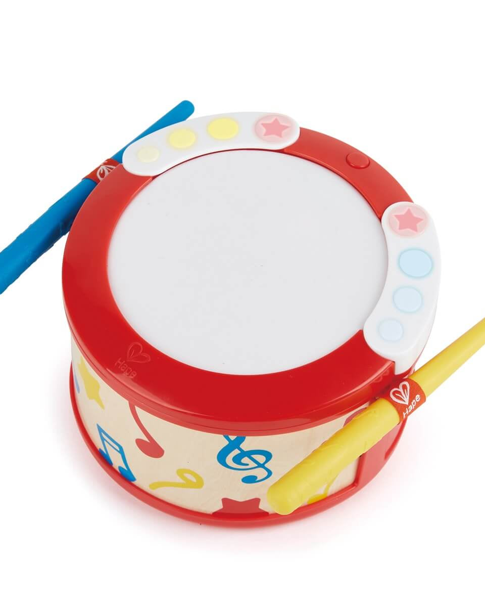 Tambour lumineux d'apprentissage interactif - Jouets musicaux - Boutique LeoLudo - Hape