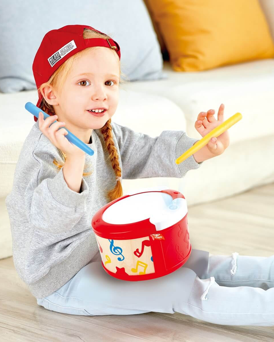 Tambour lumineux d'apprentissage interactif - Jouets musicaux - Boutique LeoLudo - Hape