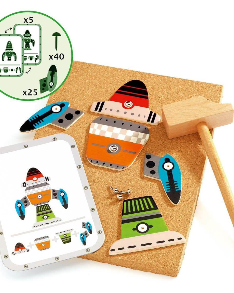 Tap Tap Espace - Jeux d'assemblage - Boutique LeoLudo - Djeco