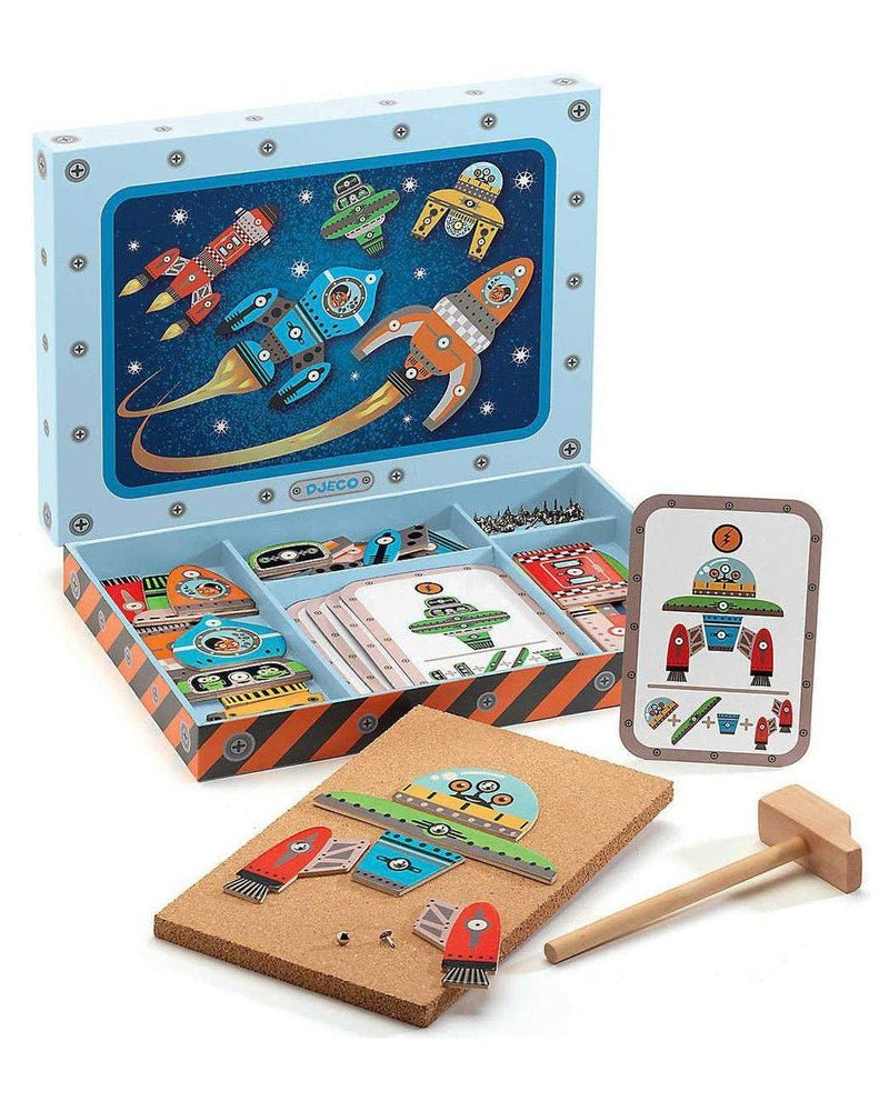 Tap Tap Espace - Jeux d'assemblage - Boutique LeoLudo - Djeco