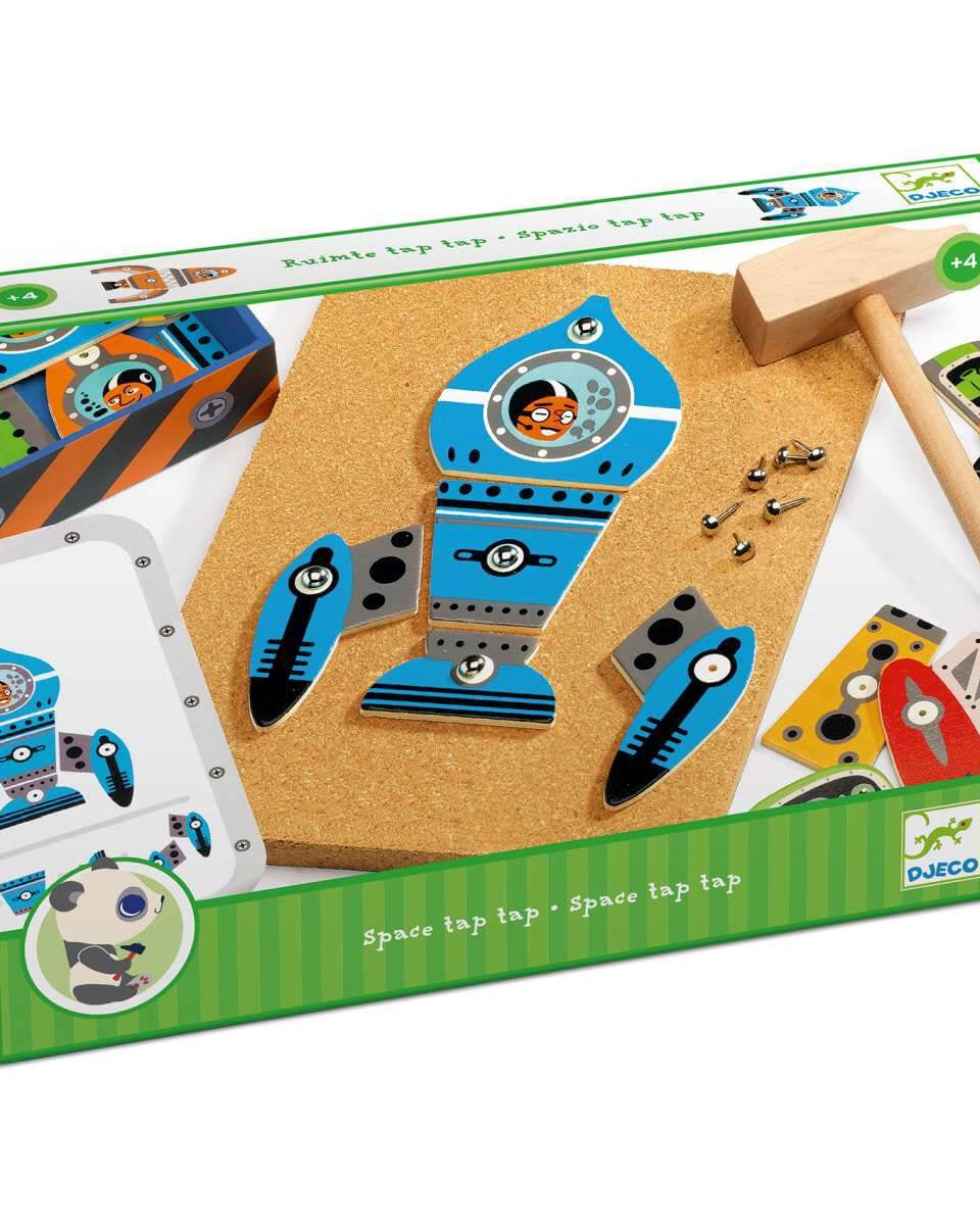 Tap Tap Espace - Jeux d'assemblage - Boutique LeoLudo - Djeco