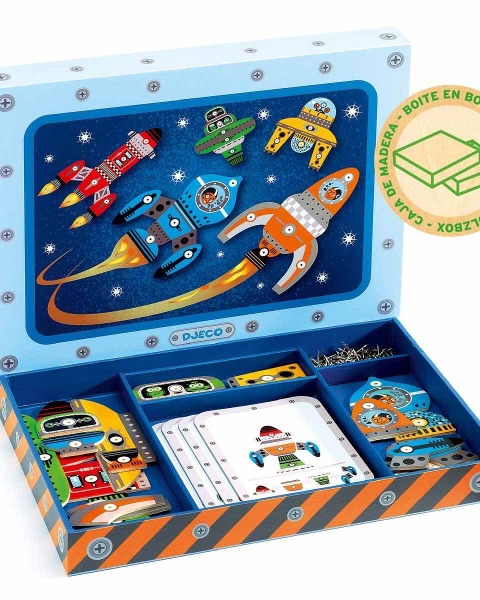 Tap Tap Espace - Jeux d'assemblage - Boutique LeoLudo - Djeco
