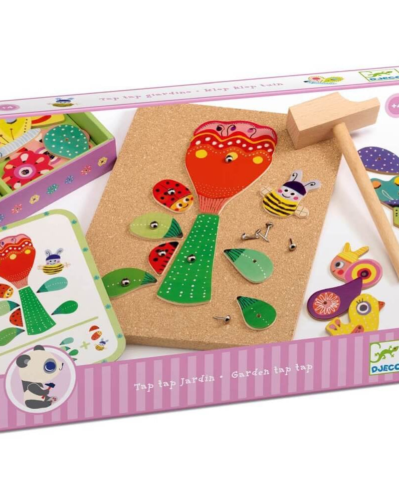 Tap Tap Jardin - Jeux d'assemblage - Boutique LeoLudo - Djeco