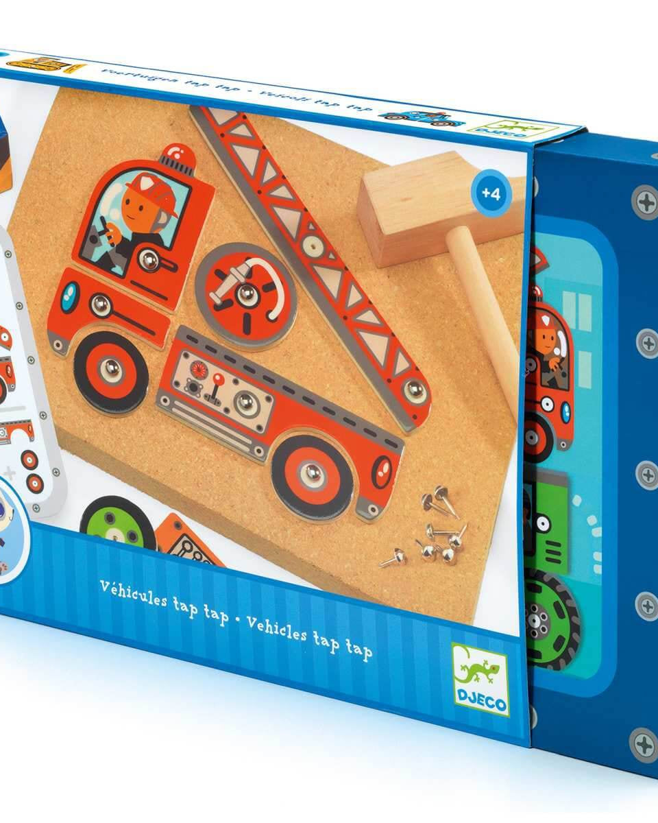 Tap tap Véhicules - Jeux d'assemblage - Boutique LeoLudo - Djeco
