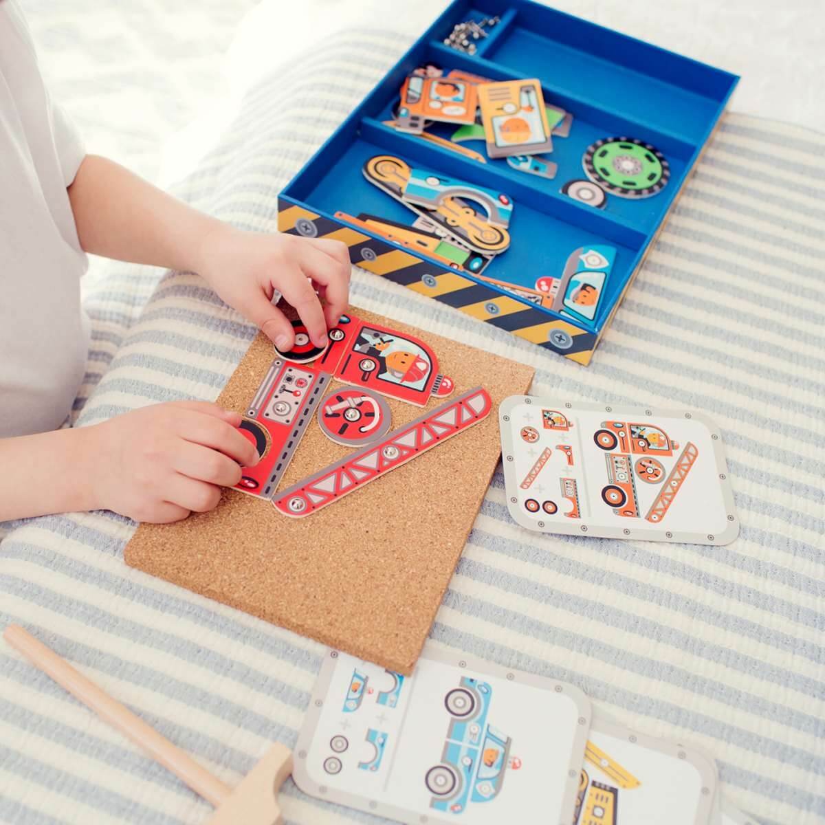 Tap tap Véhicules - Jeux d'assemblage - Boutique LeoLudo - Djeco