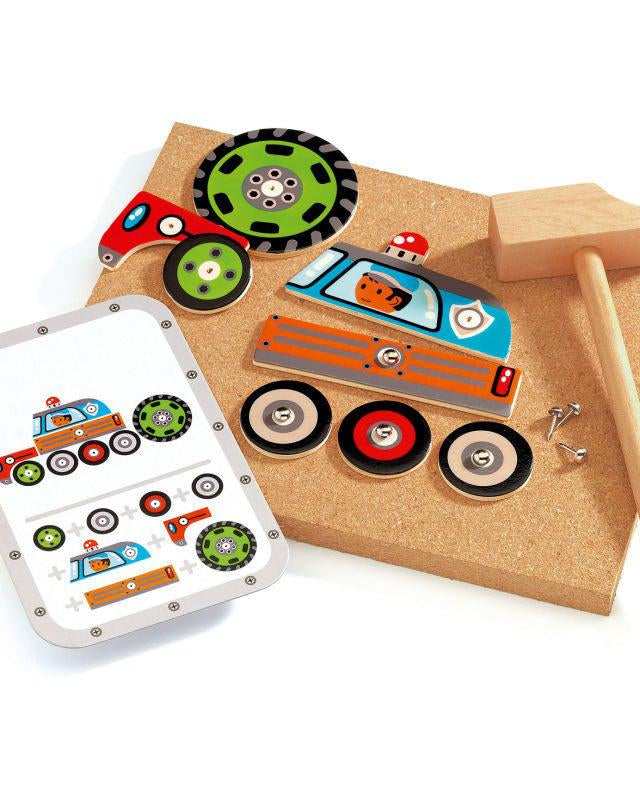 Tap tap Véhicules - Jeux d'assemblage - Boutique LeoLudo - Djeco