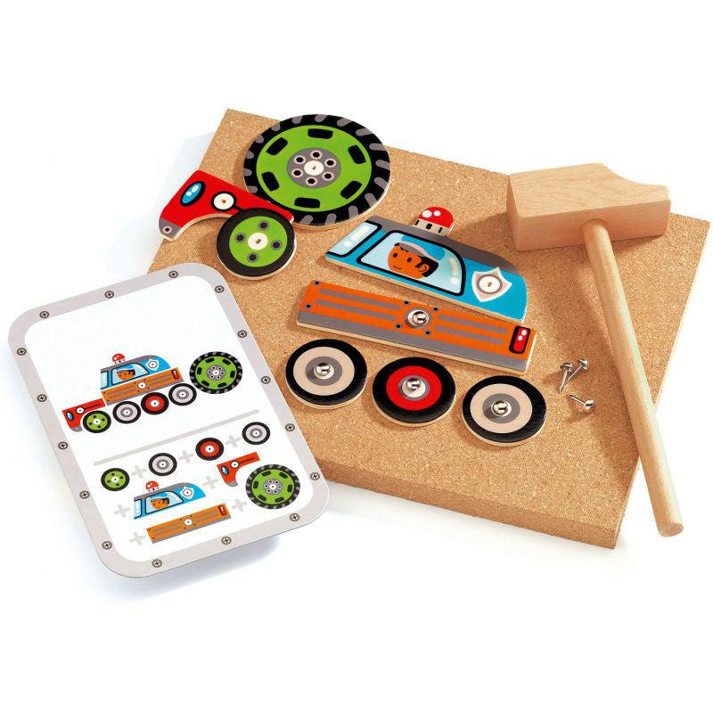 Tap tap Véhicules - Jeux d'assemblage - Boutique LeoLudo - Djeco