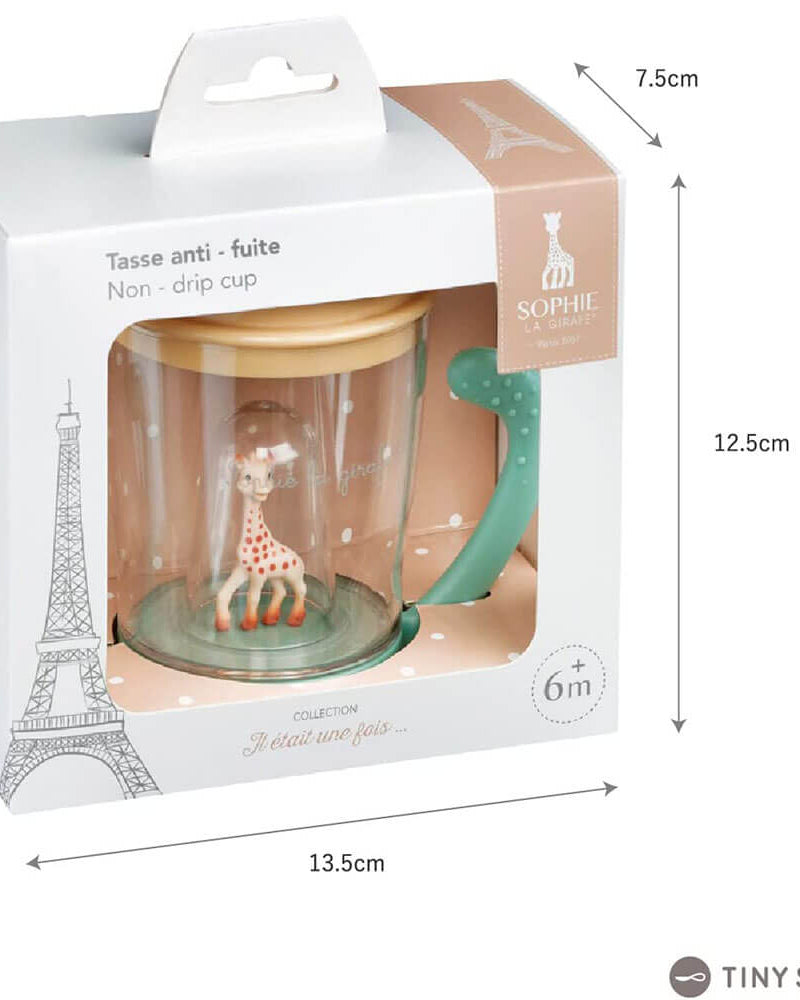 Tasse anti - fuite Sophie la girafe - Alimentation & repas - Boutique LeoLudo - Sophie la girafe