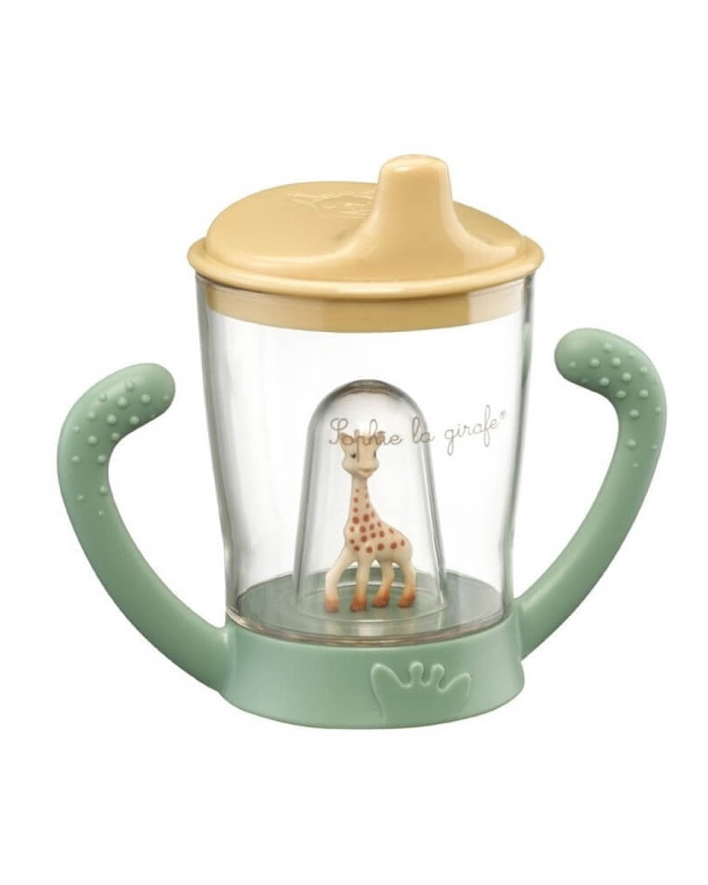 Tasse anti - fuite Sophie la girafe - Alimentation & repas - Boutique LeoLudo - Sophie la girafe