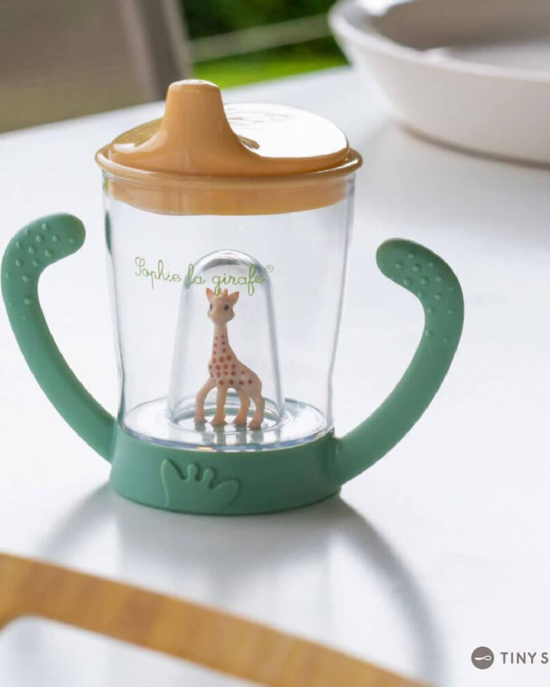 Tasse anti - fuite Sophie la girafe - Alimentation & repas - Boutique LeoLudo - Sophie la girafe