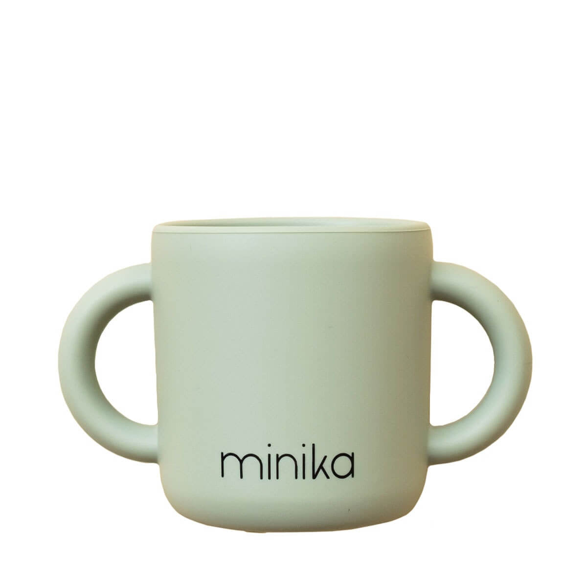 Tasse d'apprentissage avec poignées - Sage - Alimentation & repas - Boutique LeoLudo - Minika