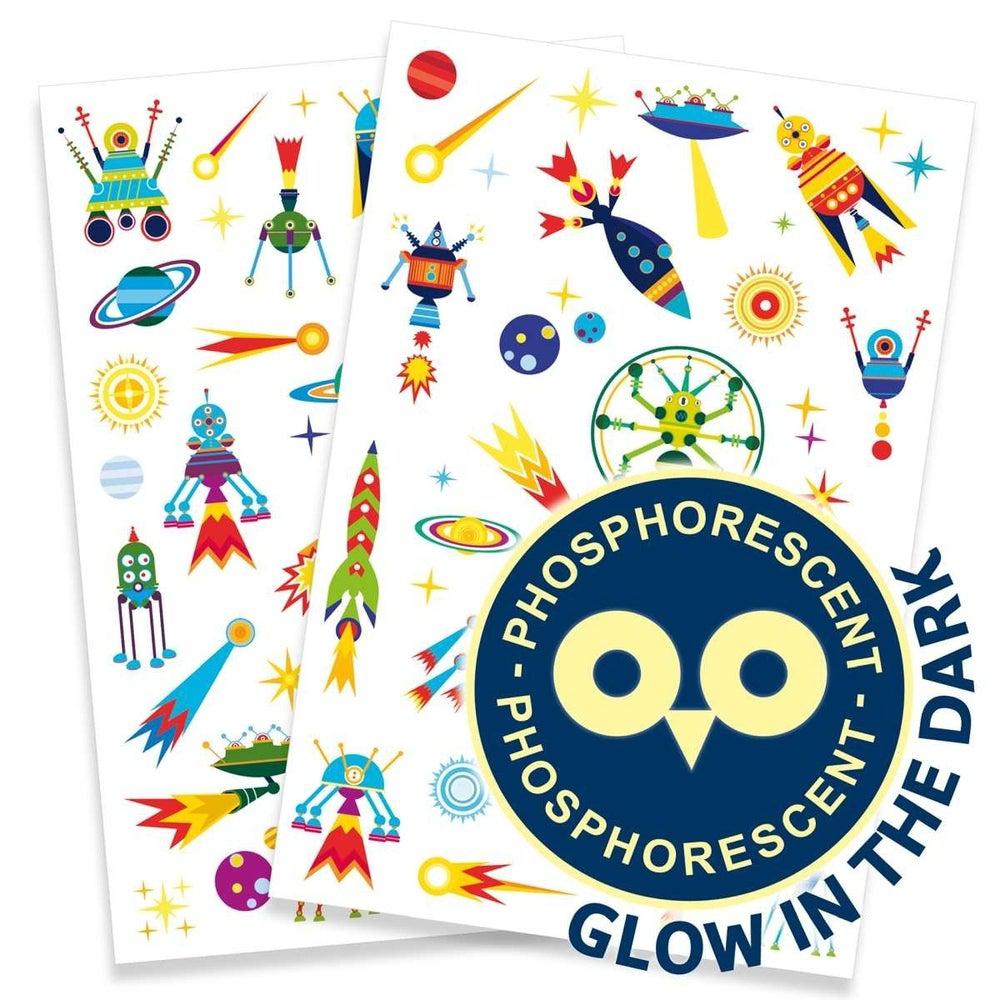 Tatouages thématiques (options de thème) - Tatouages temporaires - Boutique LeoLudo - Djeco