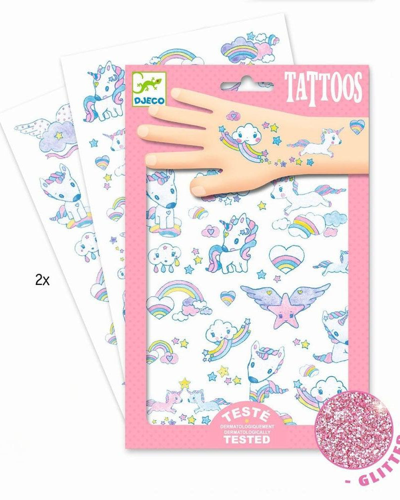 Tatouages thématiques (options de thème) - Tatouages temporaires - Boutique LeoLudo - Djeco