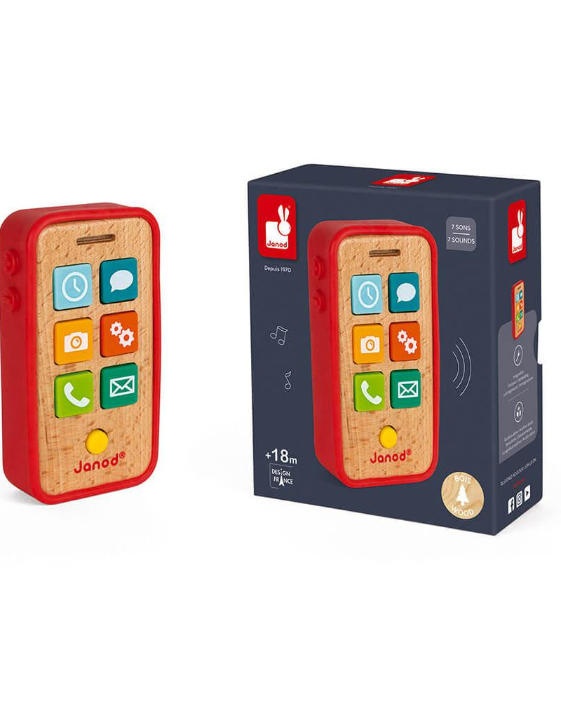 Téléphone sonore - Jouets d'imitation - Boutique LeoLudo - Janod
