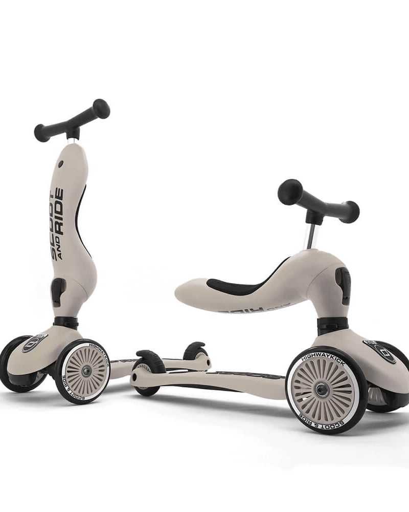 Trottinette 2 - en - 1 Highwaykick 1 - Ash - Jeux d'extérieur - Boutique LeoLudo - Scoot & Ride