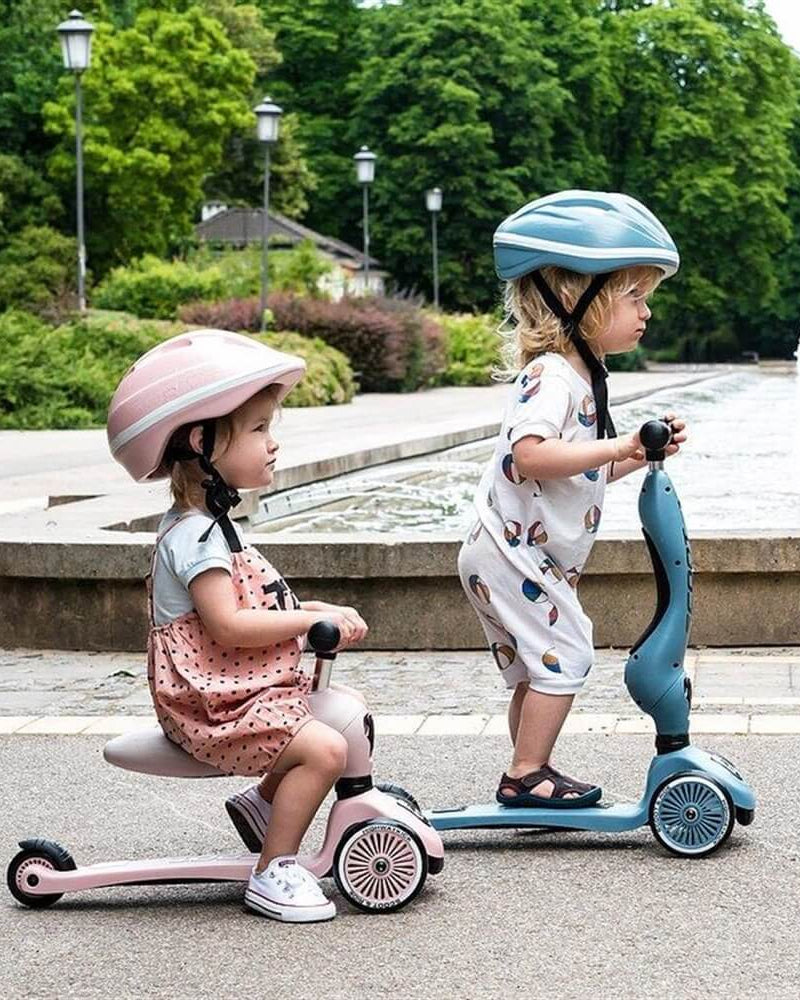 Trottinette 2 - en - 1 Highwaykick 1 - Vert Forêt - Jeux d'extérieur - Boutique LeoLudo - Scoot & Ride