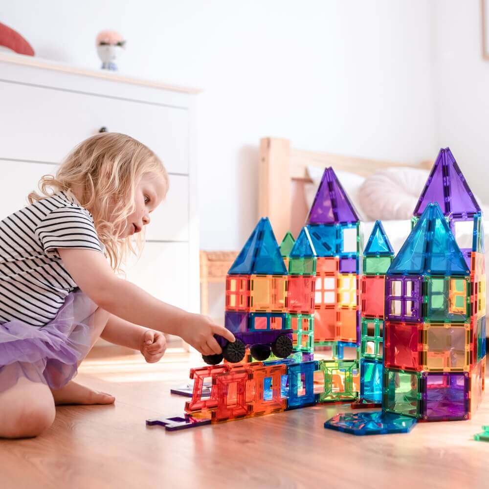 Tuiles de construction magnétiques - Mega Pack (212 pcs) - Jeux de construction - Boutique LeoLudo - Connetix