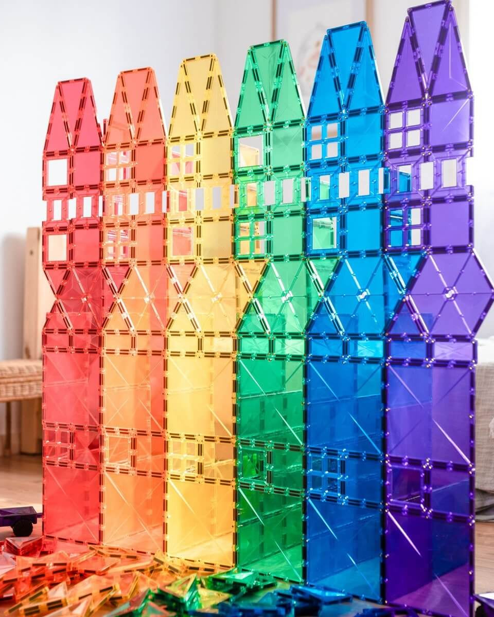 Tuiles de construction magnétiques - Mega Pack (212 pcs) - Jeux de construction - Boutique LeoLudo - Connetix