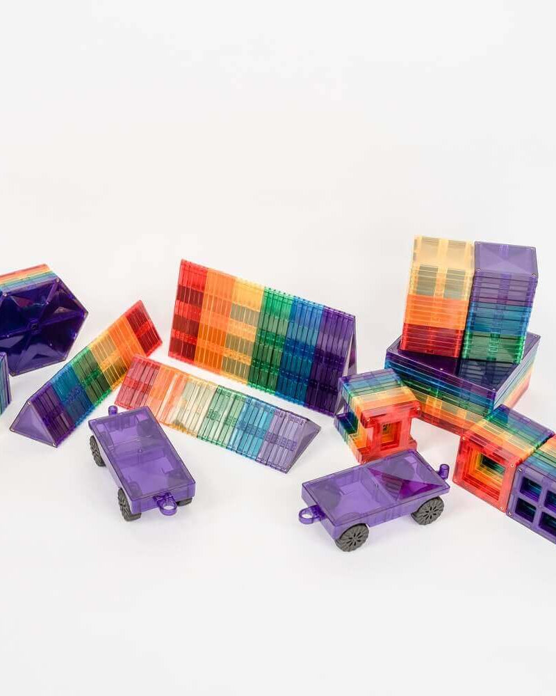 Tuiles de construction magnétiques - Mega Pack (212 pcs) - Jeux de construction - Boutique LeoLudo - Connetix