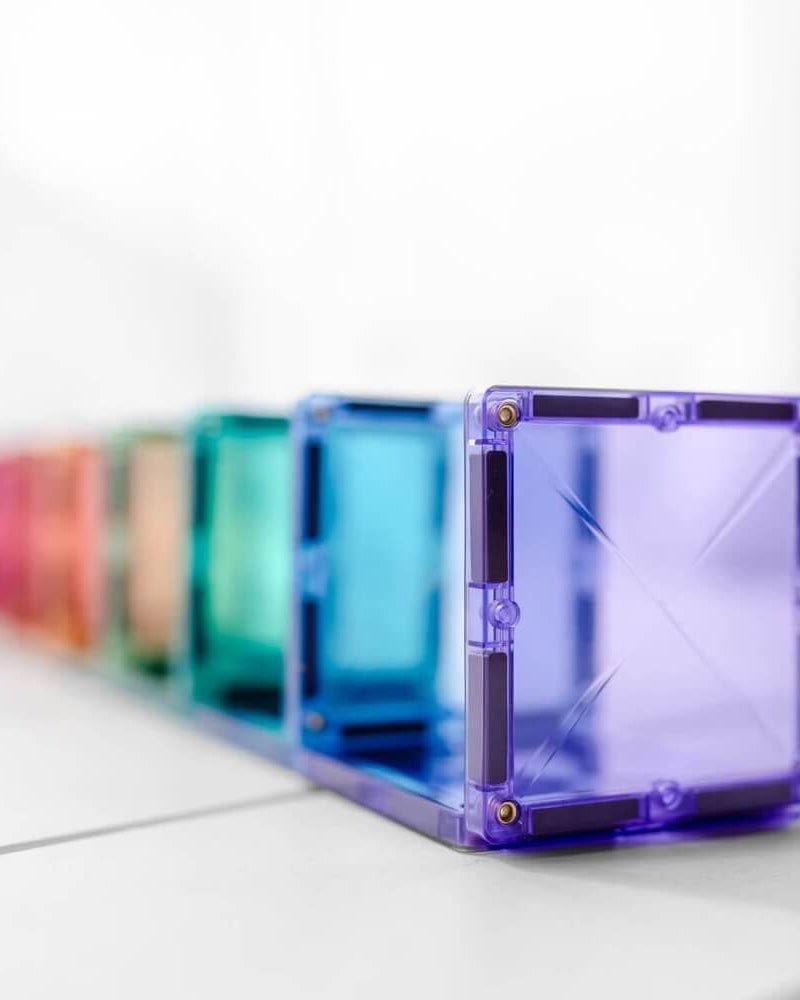Tuiles magnétiques Connetix - Pastel Mega Pack (202 pcs) - Jeux de construction - Boutique LeoLudo - Connetix