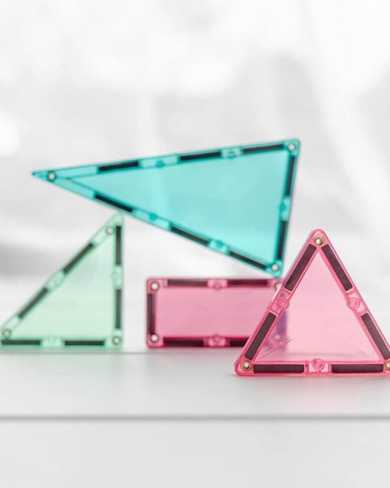 Tuiles magnétiques Connetix - Pastel Mega Pack (202 pcs) - Jeux de construction - Boutique LeoLudo - Connetix
