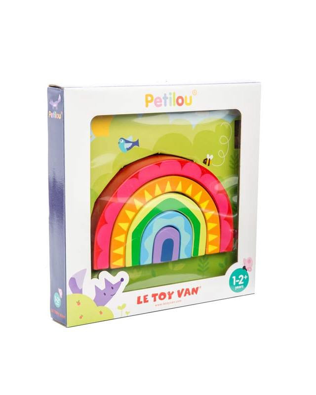 Tunnel arc - en - ciel à empiler - Jouets à trier & empiler - Boutique LeoLudo - Le Toy Van