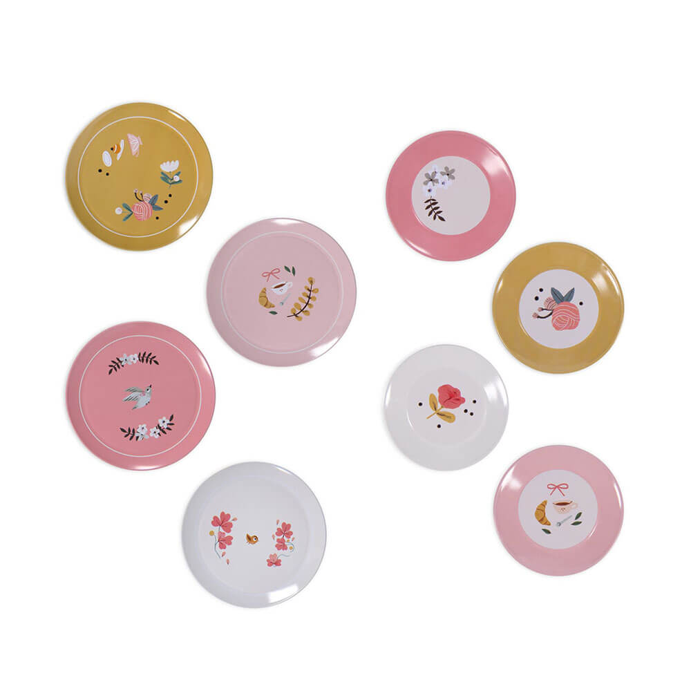 Valisette service de thé en métal - Les Parisiennes - Jouets d'imitation - Boutique LeoLudo - Moulin Roty