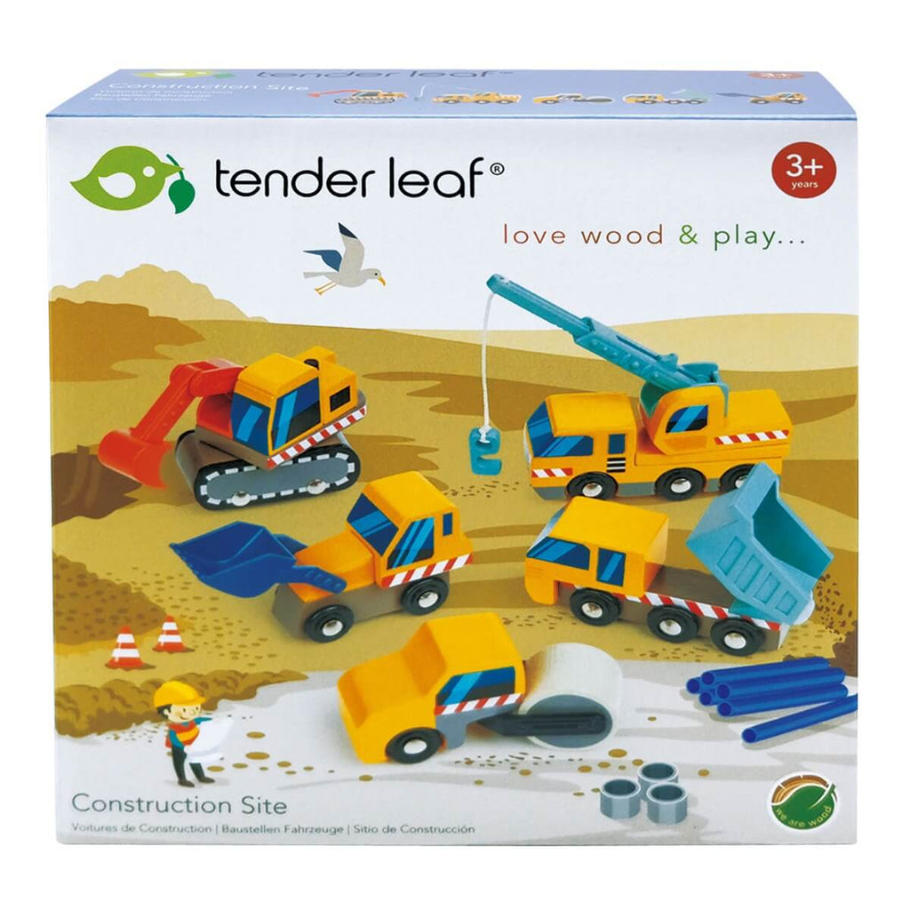 Véhicules du chantier de construction-Tender Leaf Toys-Boutique LeoLudo