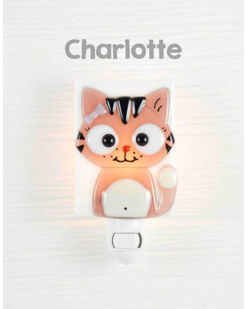 Veilleuse - Charlotte le chaton -Veilleuses- Boutique LeoLudo-Veille sur toi