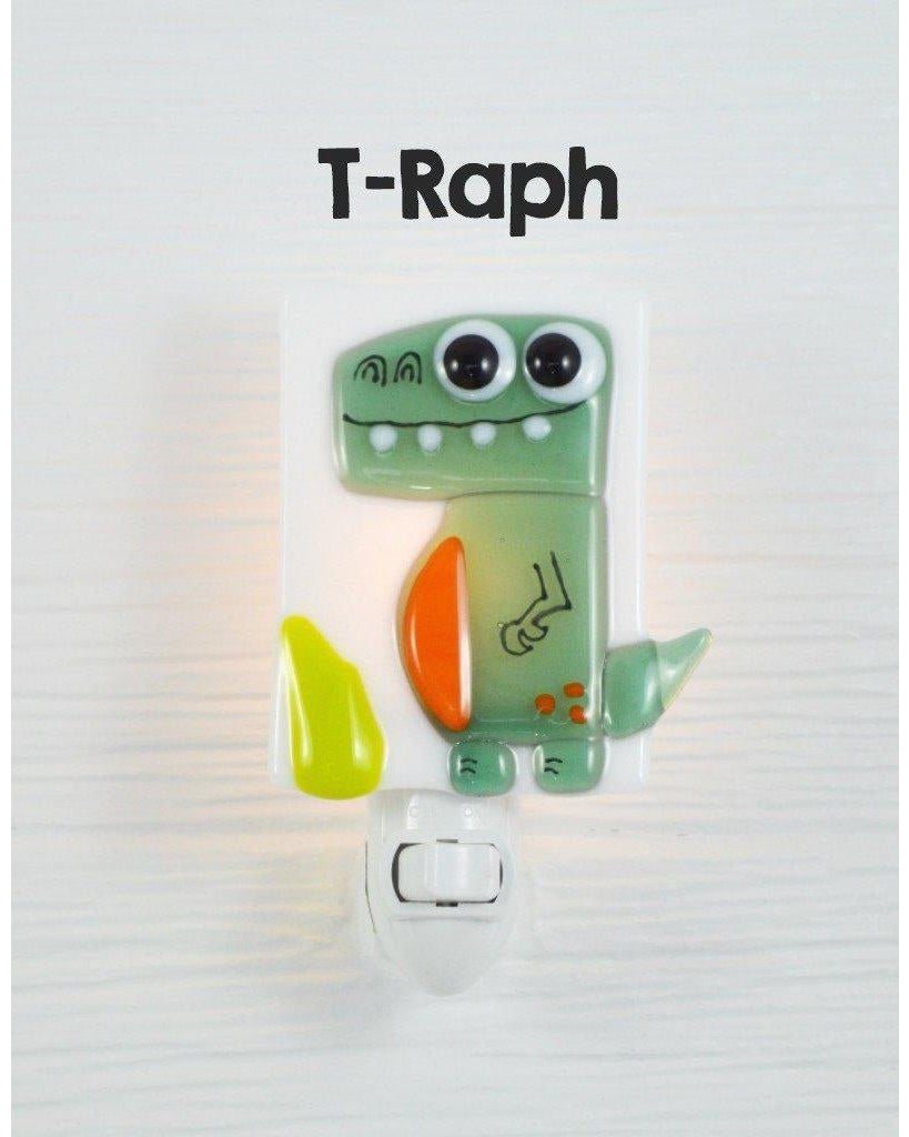 Veilleuse - Dinosaure T - Raph - Veilleuses - Boutique LeoLudo - Veille sur toi