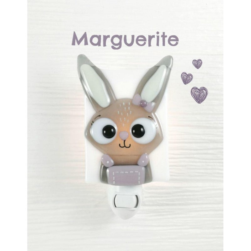 Veilleuse - Lapine Marguerite-Veilleuse-Veille sur toi-Boutique LeoLudo