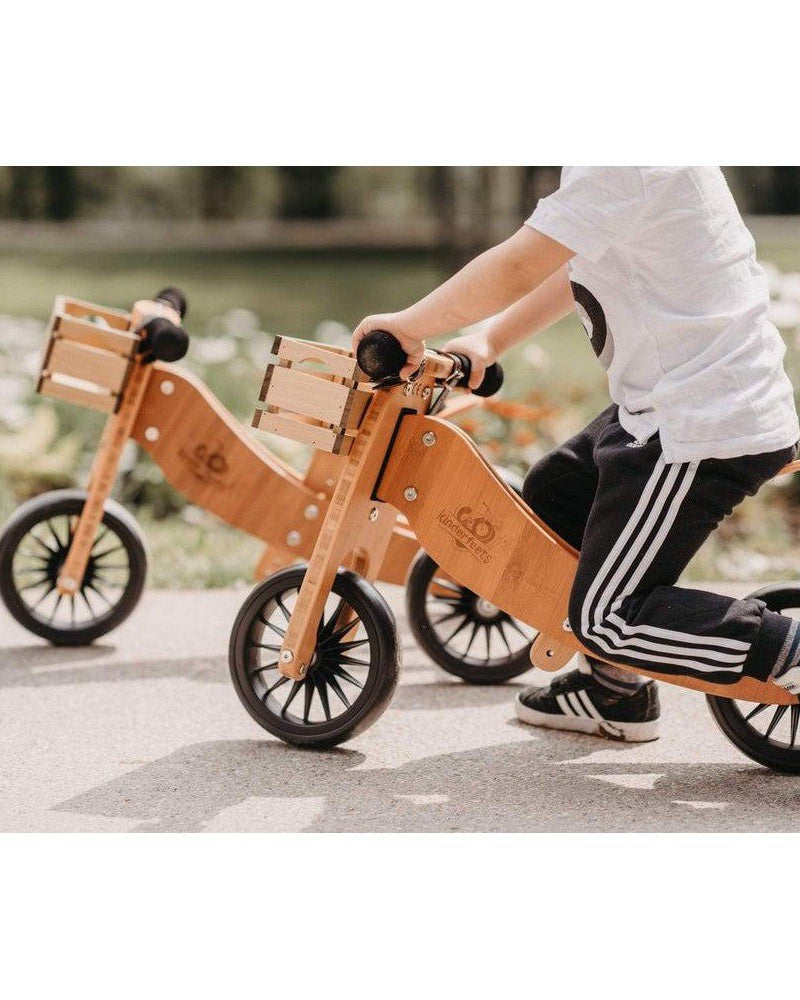 Vélo d'équilibre 2 - en - 1 Tiny Tot PLUS - Bambou - Vélos - Boutique LeoLudo - Kinderfeets