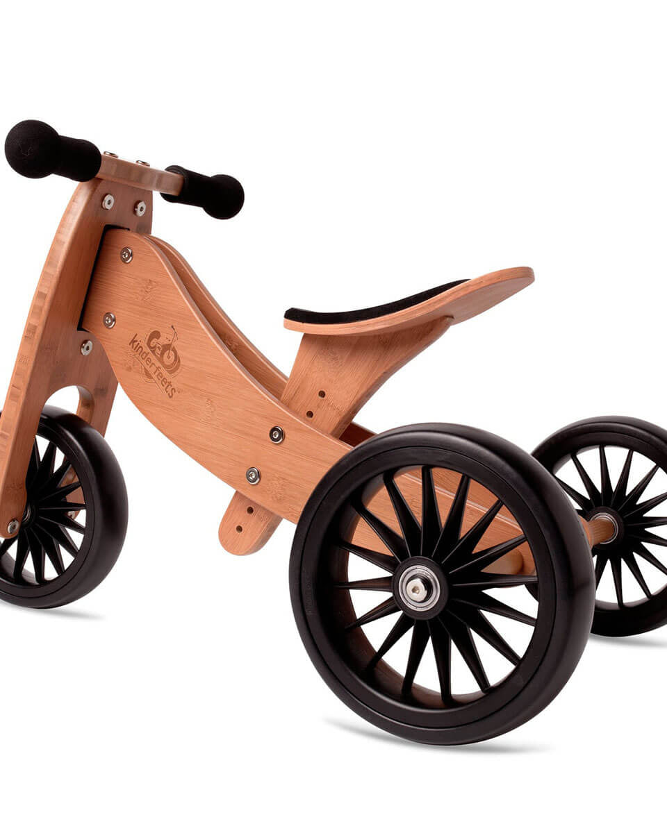 Vélo d'équilibre 2 - en - 1 Tiny Tot PLUS - Bambou - Vélos - Boutique LeoLudo - Kinderfeets