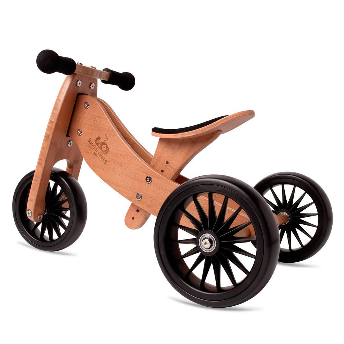 Vélo d'équilibre 2 - en - 1 Tiny Tot PLUS - Bambou - Vélos - Boutique LeoLudo - Kinderfeets