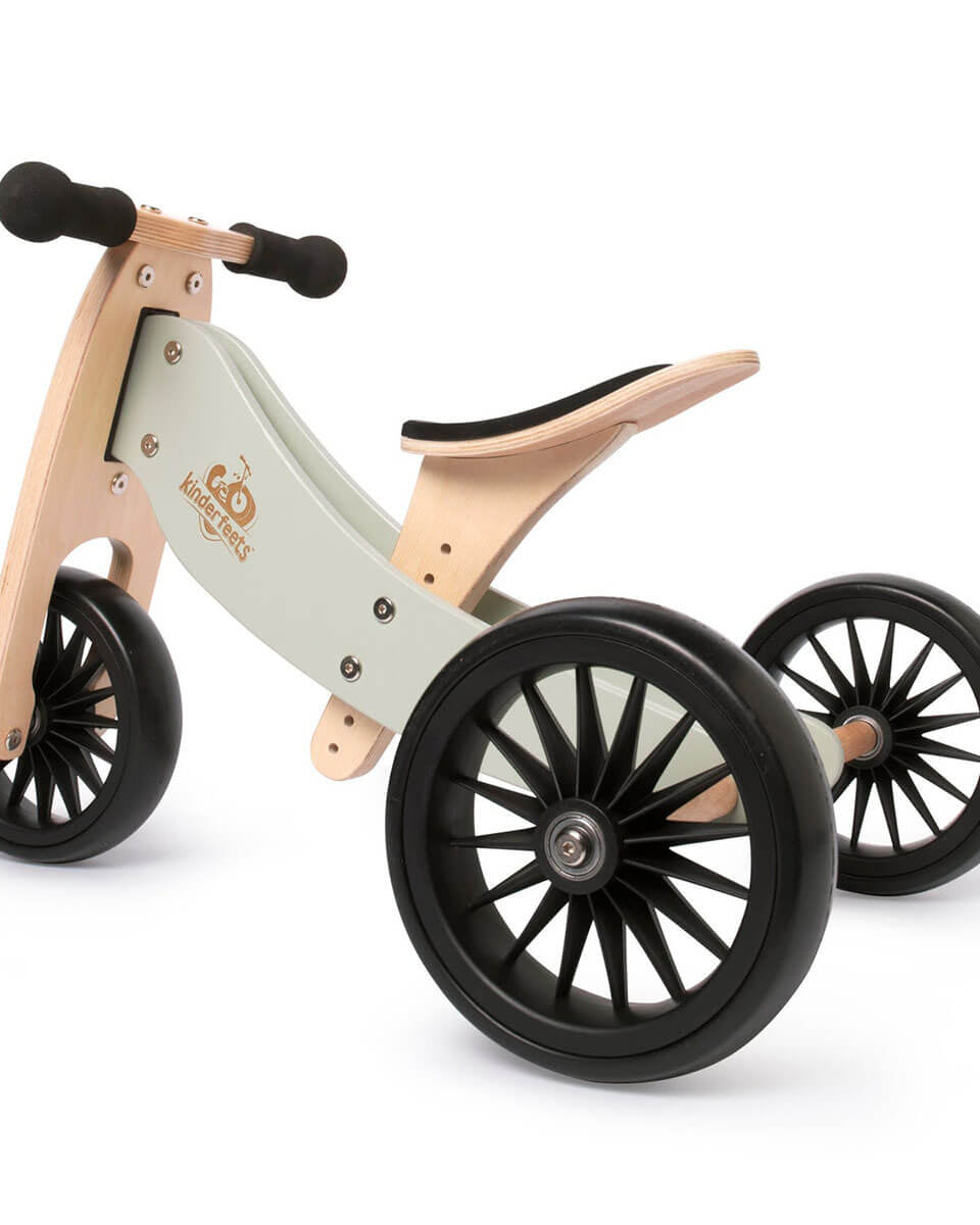 Vélo d'équilibre 2 - en - 1 Tiny Tot PLUS - Silver Sage - Vélos - Boutique LeoLudo - Kinderfeets