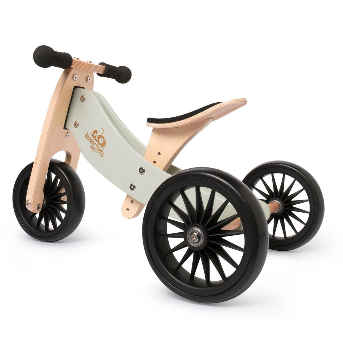 Vélo d'équilibre 2 - en - 1 Tiny Tot PLUS - Silver Sage - Vélos - Boutique LeoLudo - Kinderfeets