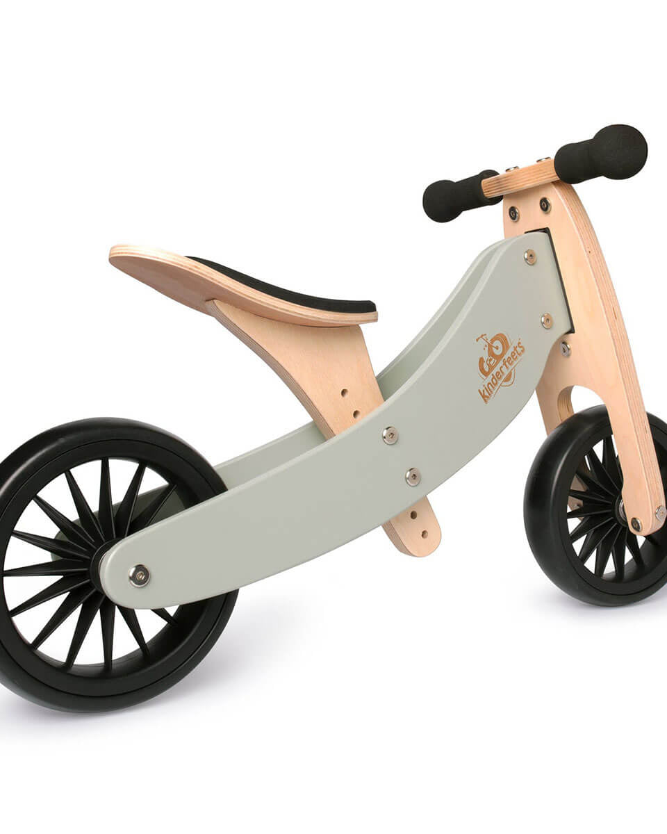 Vélo d'équilibre 2 - en - 1 Tiny Tot PLUS - Silver Sage - Vélos - Boutique LeoLudo - Kinderfeets