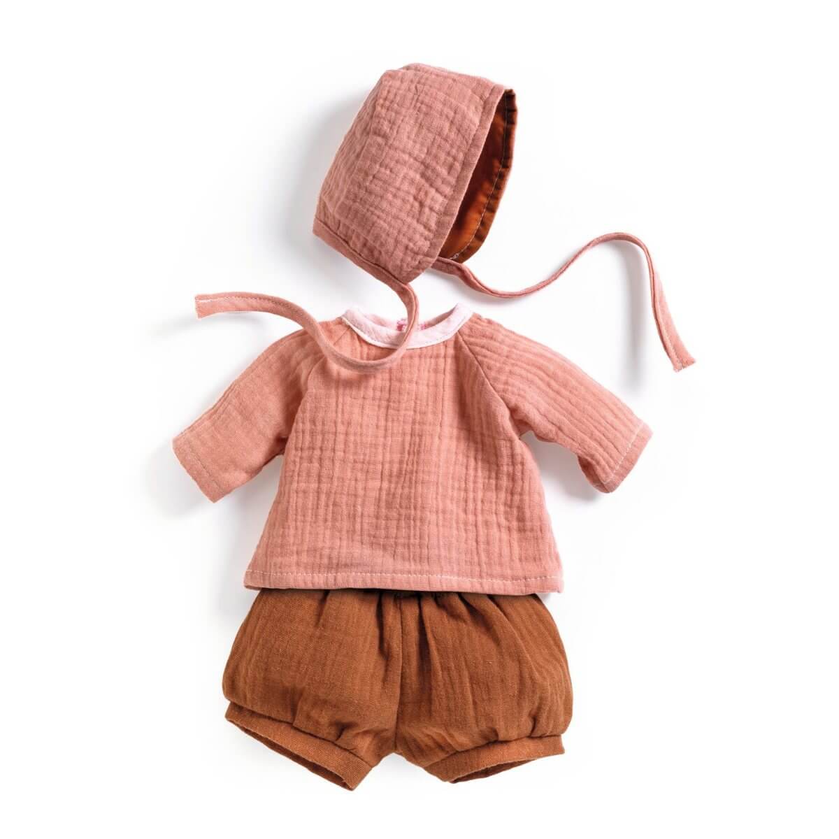 Vêtements de poupée Pomea - Ensemble Peach - Accessoires poupée - Boutique LeoLudo - Djeco