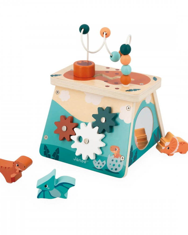 Volcan multi - activités d'éveil Dino - Jouets d'éveil - Boutique LeoLudo - Janod