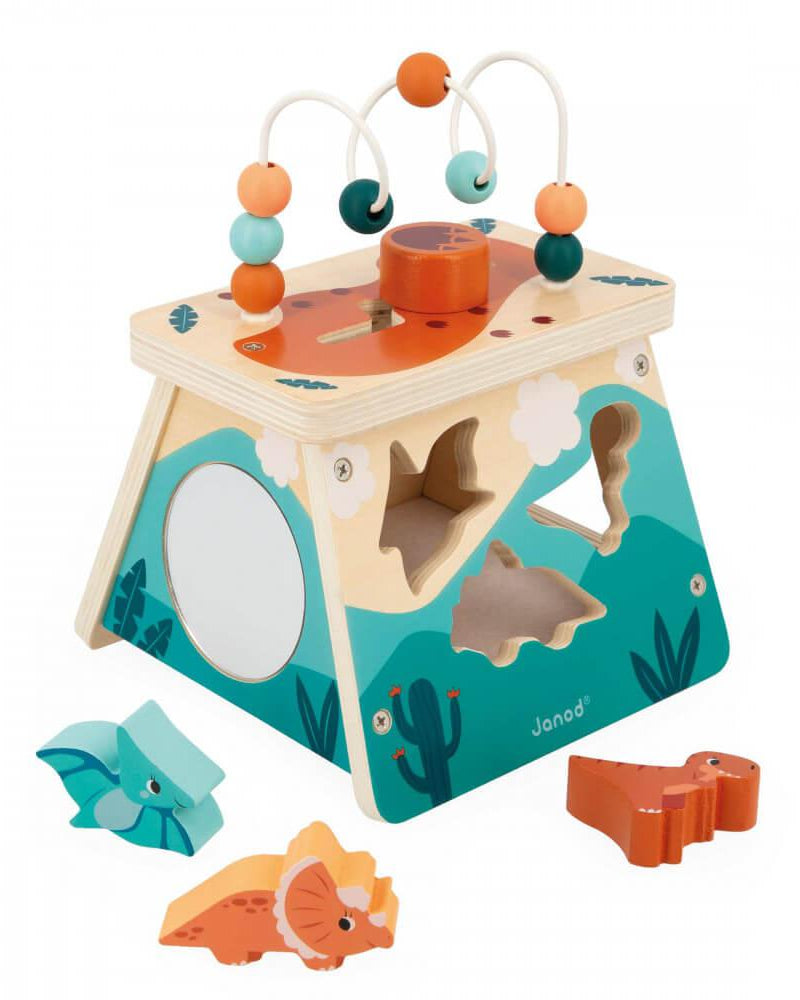 Volcan multi - activités d'éveil Dino - Jouets d'éveil - Boutique LeoLudo - Janod