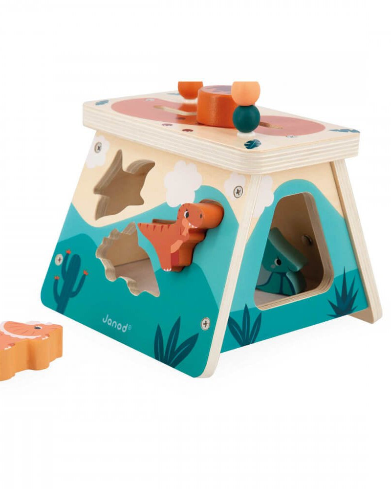 Volcan multi - activités d'éveil Dino - Jouets d'éveil - Boutique LeoLudo - Janod