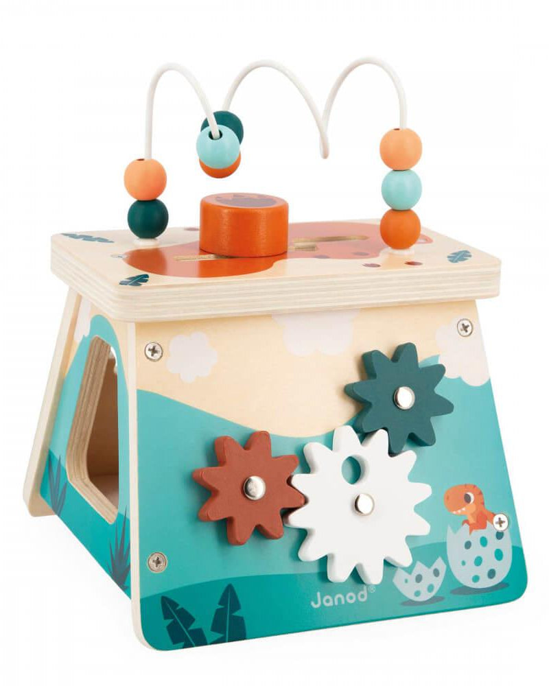 Volcan multi - activités d'éveil Dino - Jouets d'éveil - Boutique LeoLudo - Janod