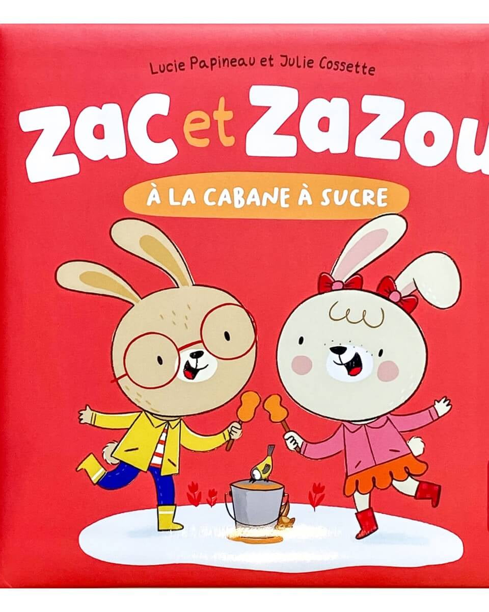 Zac et Zazou à la cabane à sucre - Livres - Boutique LeoLudo - Auzou