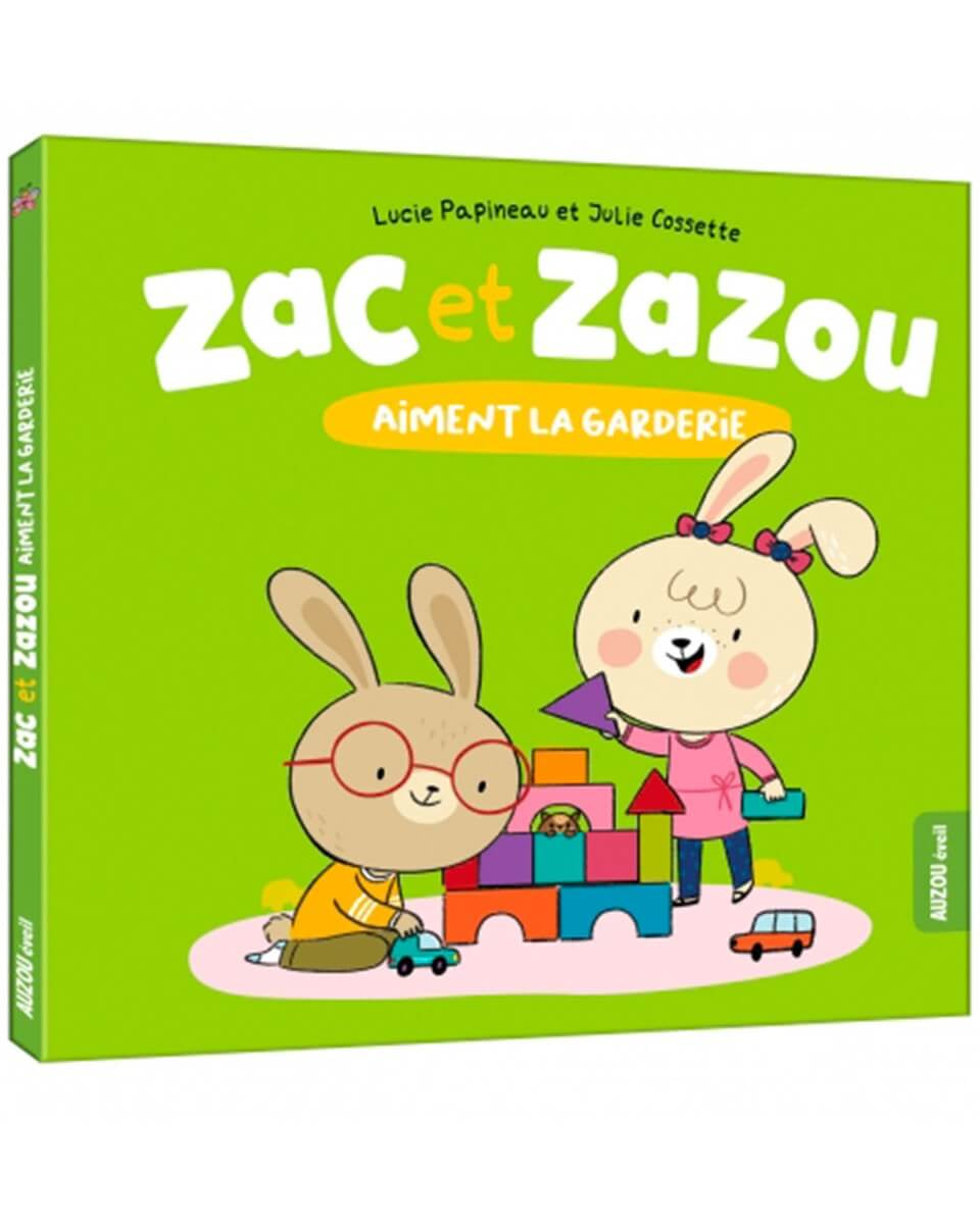 Zac et Zazou aiment la garderie - Livres - Boutique LeoLudo - Auzou