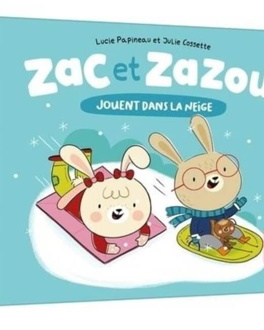 Zac et Zazou jouent dans la neige - Livres - Boutique LeoLudo - Auzou