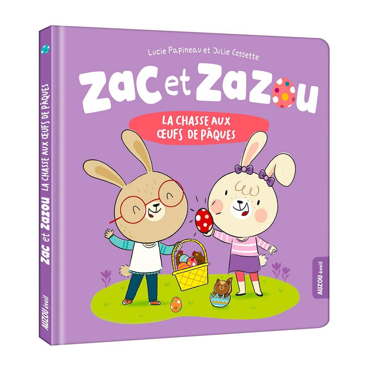 Zac et Zazou - La chasse aux œufs de Pâques - Livres - Boutique LeoLudo - Auzou