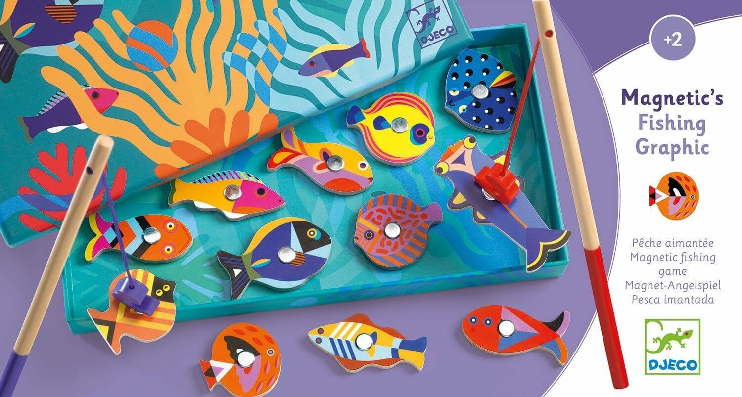 Magnetic's, les jeux magnétiques en bois de Djeco-Boutique LeoLudo